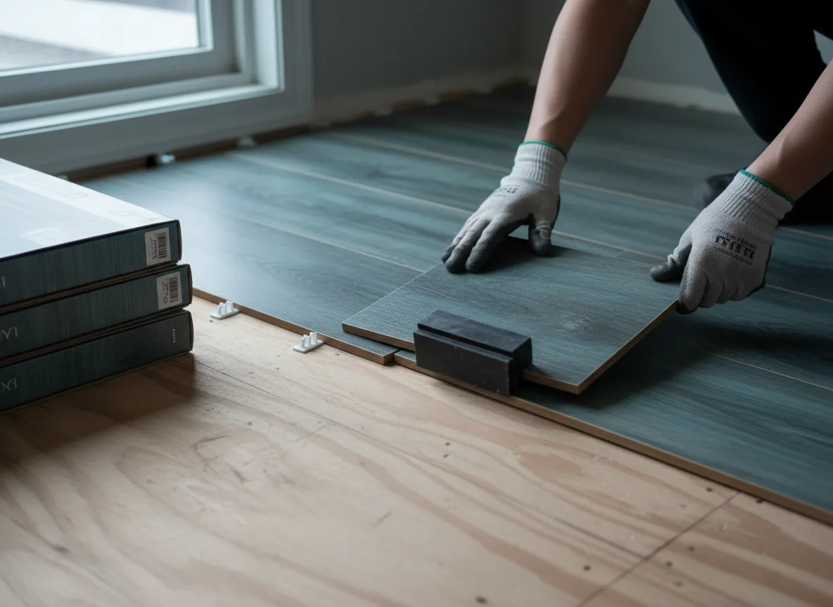 Luxury Vinyl Plank Installation company in Berthold, ND
